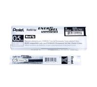 Pentel 0.5 mm EnerGel Permanent Ink Refills - Black Ink (Pack of 12 Refills), LRP5-AX