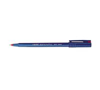 Pentel 0.6mm Metal Tip Super Ball Precision Rollerball Pen - Red