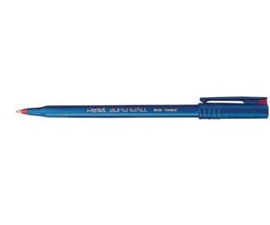 Pentel 0.6mm Metal Tip Super Ball Precision Rollerball Pen - Red