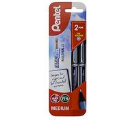 Pentel 0.7 mm EnerGel Plus Blue Ink Pen (Pack of 2)
