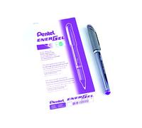 Pentel 0.7 mm Energel Plus Roller Pen - Violet (Pack of 12 Pens)