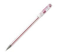 Pentel 0.7 mm Oil Based Ink Slim Barrel Superb Ballpoint Pen - Red (Pack of 12 P