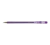 Pentel 0.7 mm Oil Based Ink Slim Barrel Superb Ballpoint Pen - Violet (Pack of 12 Pens)