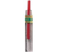 Pentel 0.7mm Coloured Pencil Leads - Red (Tube of 12)