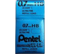Pentel 0.7mm HB Mechanical Pencil Lead (Pack of 144) 50-HB