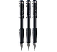 Pentel 0.7mm Lead Size Twist Erase Automatic Pencil Mechanical Drafting Pencil Lead Black Barrel Refillable QE517 (Pack Of 3)