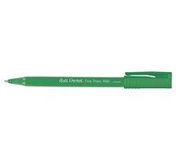 Pentel R50 Fine Point Liquid Ink Rollerball Pens - 0.8mm Tip 0.4mm Line Width - 77% Recycled - Green Ink (1)