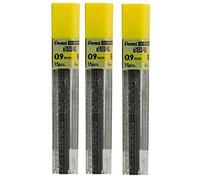 Pentel 0.9mm Size B Shade Hardness Pencil Refill Replacement Spare Leads Hi Pollymer Super For Automatic & Mechanical Pencils (Pack Of 3 Tubes - 45 Pieces)