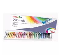 Pentel 0100525 pastel Oil pastel Multicolour 25 pc(s)