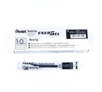Pentel 1.0 mm Energel Refill - Black (pack of 12 Refills) Black Single