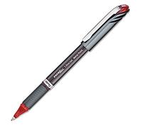 Pentel 1.0mm Energel Plus Roller Pen with Metallic Effect Barrel - Red