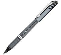 Pentel 1.0mm Energel Plus Roller Pen with Metallic Effect Barrel - Black