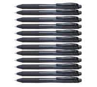 Pentel Retractable Gel Rollerball Pen EnerGel 1.0mm Black - 12 Pack