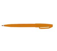 Pentel 1.0mm Fibre Tipped Sign Pen with Line Width Dye Based Ink - Orange