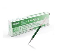 Pentel, 12 x EnerGel Gel Ink Refills 0.5mm Tip Green Ink LRN5-D