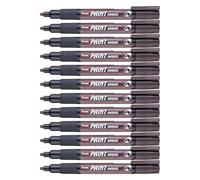 Pentel 4.0mm Bullet Point Cellulose Based Paint Permanent Vivid Colours Paint Marker - Brown