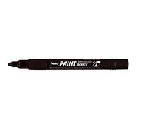 Pentel 4.0mm Bullet Point Paint Marker with Cellulose Based Paint Permanent Vivid Colours - Black