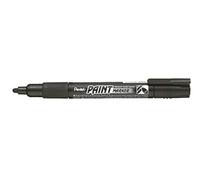 Pentel 4.0mm Bullet Point Paint Marker with Cellulose Based Paint Permanent Vivid Colours - Black