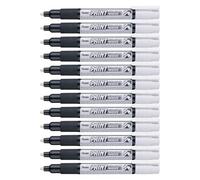 Pentel 4.0mm Bullet Point Paint Marker with Cellulose Based Paint Permanent Vivid Colours - White