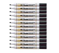 Pentel 4.2mm Bullet Tip White Board Marker - Black