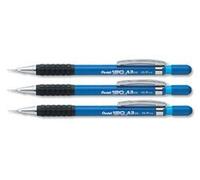 Pentel A300 Automatic Pencil with Rubber Grip and 2 x HB 0.7mm Lead Blue Barrel Ref A317-C [Pack 12]