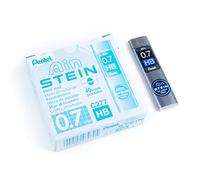 Pentel Ain Stei HB Grade Refill Lead, 0.7 mm - Pack of 12
