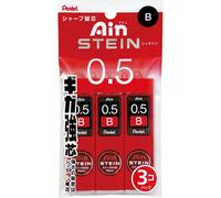 Pentel Ain Stein Mechanical Pencil Lead 0.5mm B 40 Leads x 3 Pack (X
