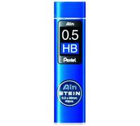 Pentel Ain Stein Mechanical Pencil Lead, 0.5mm HB, 40 Leads (C275-HB)