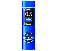 Pentel Ain Stein Mechanical Pencil Lead, 0.5mm HB, 40 Leads (C275-HB)