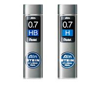 Pentel Ain Stein Mechanical Refill Leads - 0.7mm - HB/H - Pack of 2 Tubes