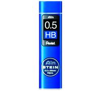 Pentel Ain Stein Mechanical Pencil Lead, 0.5mm HB, 40 Leads (C275-HB)