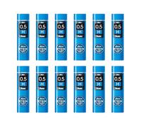 Pentel Ain Stein Refill Leads 0.5 mm Grade H (Pack of 12 Tubes)