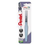 Pentel Aquash Water Brush, Fine Nib, 1 Brush on Blister Card, Blue