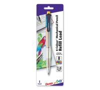 Pentel Arts 8 Colour Automatic Pencil Assorted Accent Clip Colors 1 Pack (PH158BP)