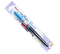 Pentel Arts Colour Brush, Sky Blue, 1 blister card with 1 brush, XGFL-110X