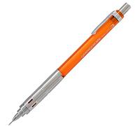 Pentel Arts GraphGear 300 Mechanical Pencil, (0.3mm) Extra-fine line, 1- Pack, Orange Barrel
