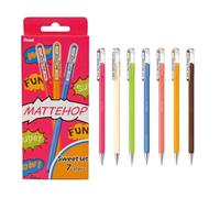 Pentel Arts Mattehop K110 Sweet Colours 1.0mm tip (Pack of 7)