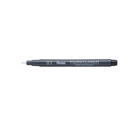 Pentel Arts Pointliner, 0.1mm Tip, Black Pigment ink, Pack of 12 pens