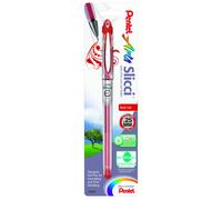 Pentel Arts Slicci 0.25 mm Extra Fine Gel Pen Red Ink 1 Pack BG202BPB
