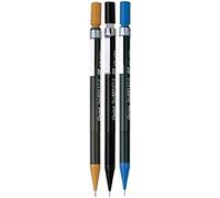 Pentel Assorted Size Pack Sharplet 2 Automatic Pencil Drafting Mechanical Refillable Lead & Eraser (1 Of Each Size - 3 Pens - 0.5mm, 0.7mm, 0.9mm)