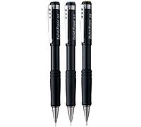 Pentel Assorted Size Pack Twist Erase Automatic Pencil Mechanical Drafting Pencil Lead Black Barrel Refillable QE515 (1 Of Each Size - 3 Pens - 0.5mm, 0.7mm, 0.9mm)