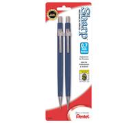 Pentel Automatic Sharp Mechanical Pencils 0.7 mm Blue Pack Of 2
