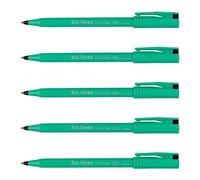 Pentel Ball Pentel Ink Rollers Pack of 5 Black R50 A Recycology