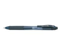 Pentel BL107-A Retractable Rollerball Pen Black 0.35 mm Medium Rollerball Refillable Pack of 12