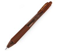 Pentel BL107 EnerGel X Retractable Rollerball Pen - Brown - Single Pen