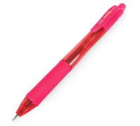 Pentel BL107 EnerGel X Retractable Rollerball Pen - Pink - Single Pen