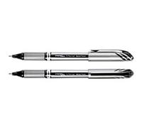 Pentel BL27A Non-retractable Rollerball Pen Black 0.35 mm Medium Rollerball Non Refillable Pack of 12