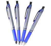 Pentel BL77-CO EnerGel Liquid Gel Rollerball Pen - Set of 4 Gel Rollerball Pens Blue 0.7 Ball = 0.35 mm Line Width 1 Piece (Pack of 4)