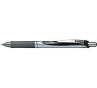Pentel BL77 EnerGel Rollerball Pen with Push Mechanism - Pack of 3 - 0.7mm (Black)