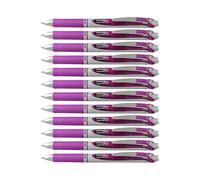 Pentel BL77-V Ballpoint Pen Silver/Purple